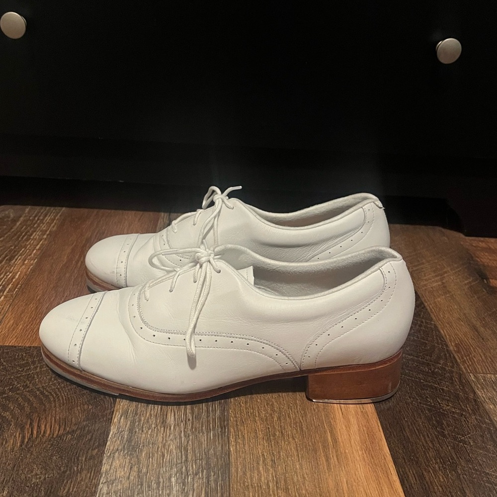EUC Bloch Jason Samuels Leather Tap Dance Shoes
